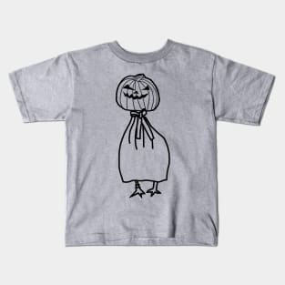 Minimal Goose Steals Halloween Horror Costume Kids T-Shirt